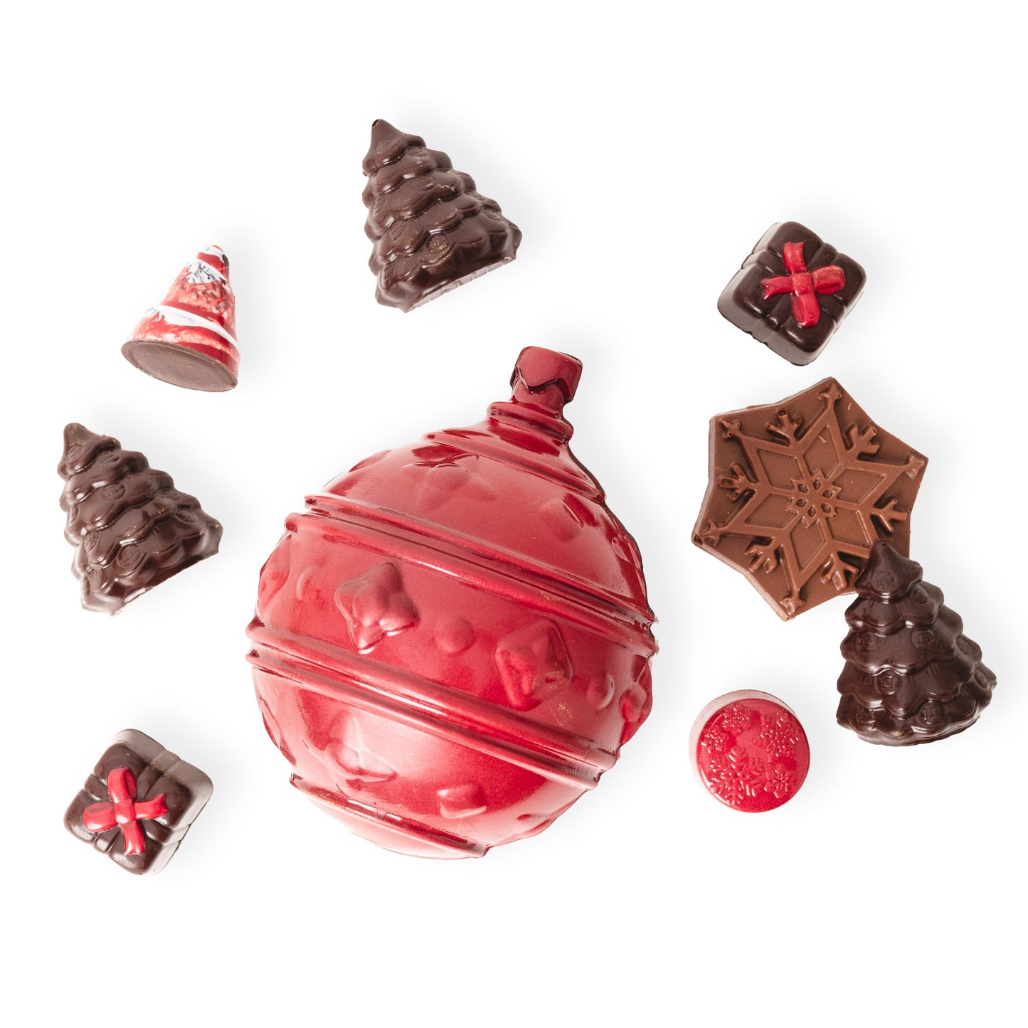 Red Smash Ornament