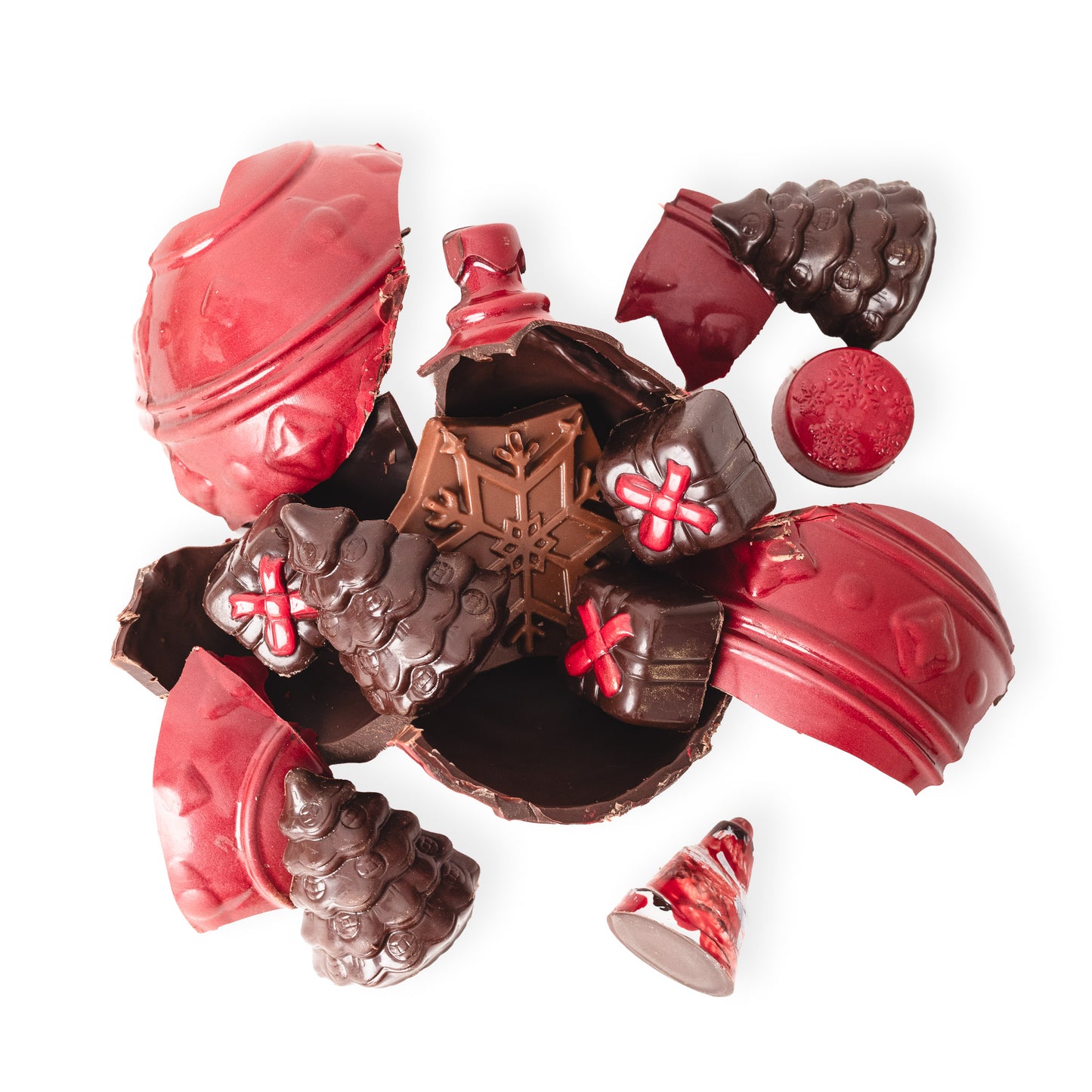 Red Smash Ornament