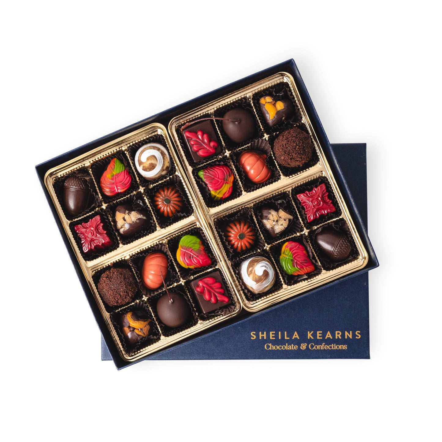 Luxury Artisan Chocolates - Large Fall Gift Box