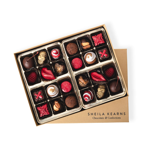 Luxury Artisan Chocolates - Large Winter Gift Box