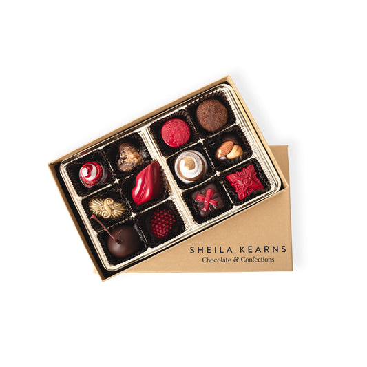 Luxury Artisan Chocolates- Medium Winter Gift Box