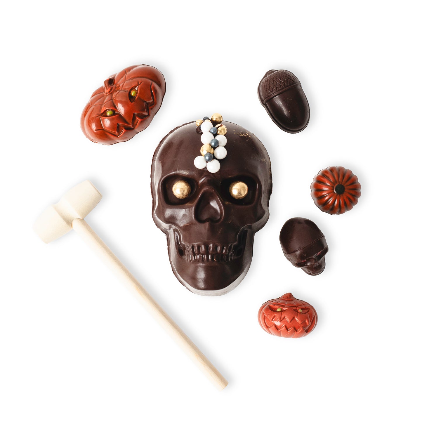Dark Chocolate Smash Skull