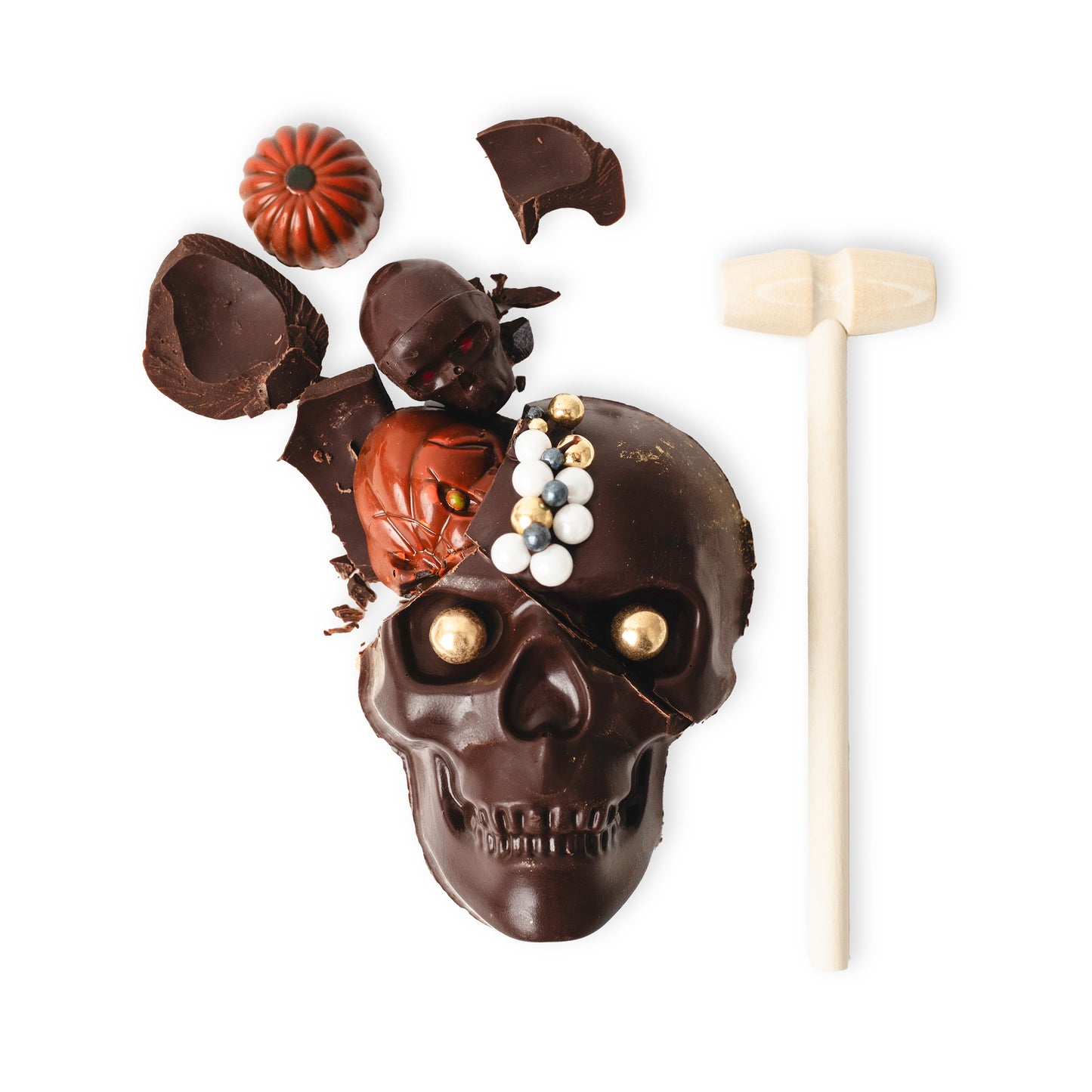 Dark Chocolate Smash Skull