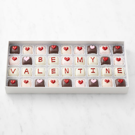 Valentine's Day Petit Fours, Set of 36