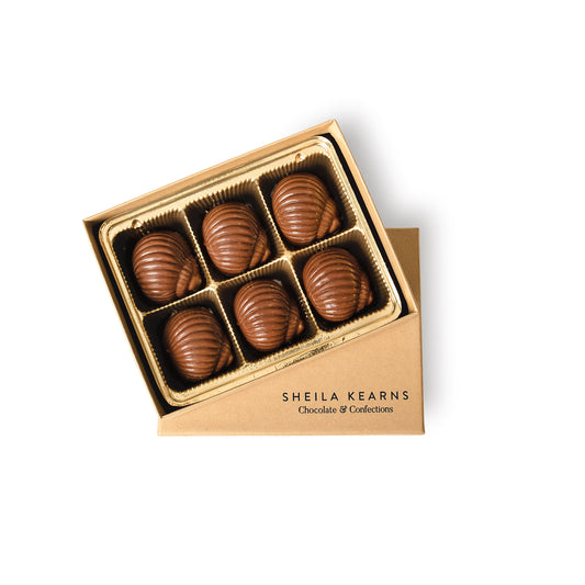 Milk Chocolate Liquid Caramel Shells
